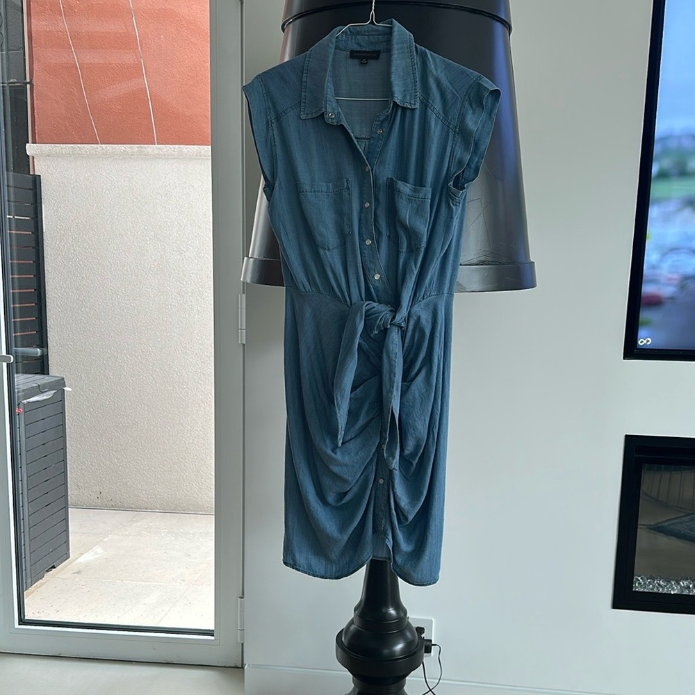 Dance & Marvel Blue Denim Dress